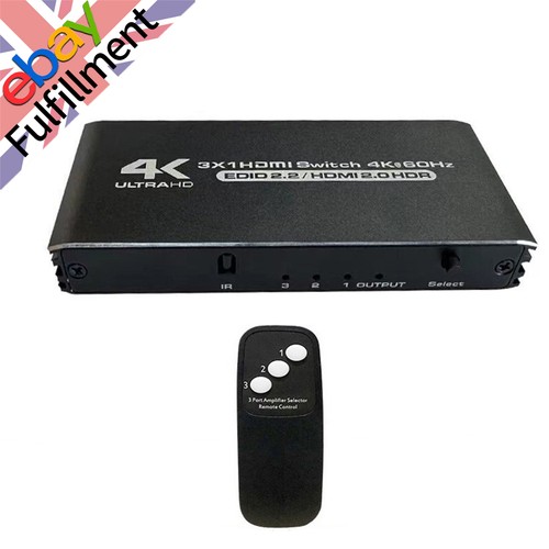 1pc hdmi switch splitter - 4k,