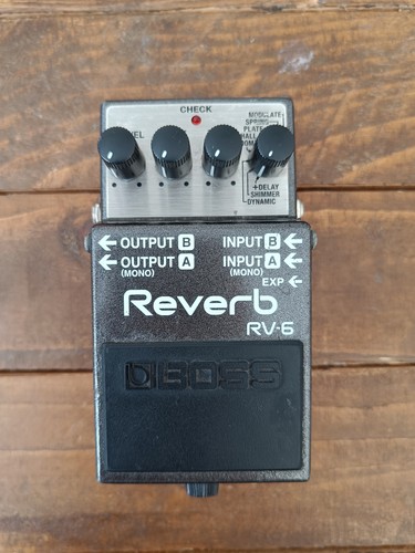 Boss reverb guitar - rv-6,