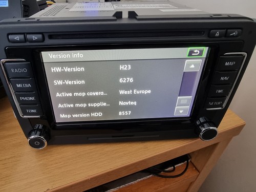 Skoda columbus dab radio - dab, head