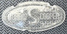 Original new old stock Bonnet badge insert Morris Mini Cooper S
