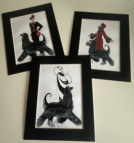 Art deco lady print keya - art,