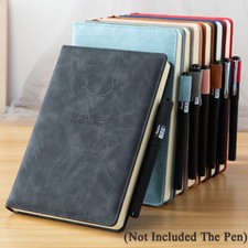A5 360 Pages Lined PU Leather