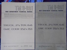 Truck GMC CCKW 352 & 353 6x6 2