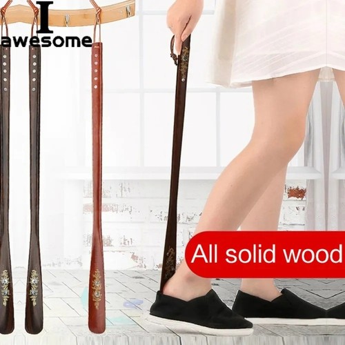 Extra long wooden - wooden, shoe