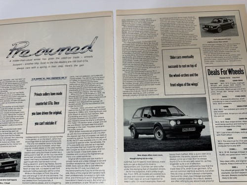 Original 1988 golf gti - golf, mk1