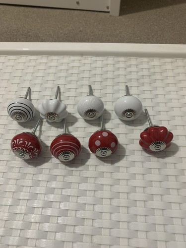 Ceramic door knobs - 8,