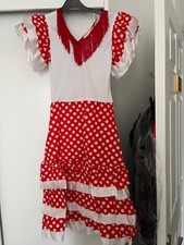 Girls Red Spanish Flamenco