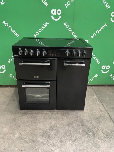 Belling range cooker black - range,