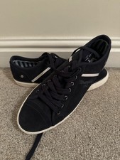 Wrangler Men’s Trainers Navy UK 10 EU 44 WM171031X Casual Canvas Shoes