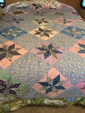 vintage 1800 star  quilt 