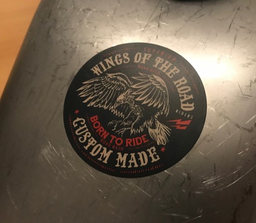Custom decal sticker bike - decal,
