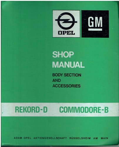 Opel rekord commodore b - rekord,