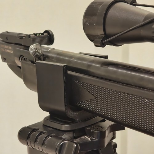 Air rifle tripod mount rest - mount,