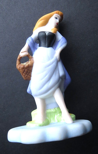 Sleeping beauty figurine - sleeping,