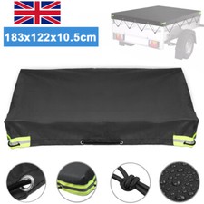 420D Black Trailer Cover 6x4