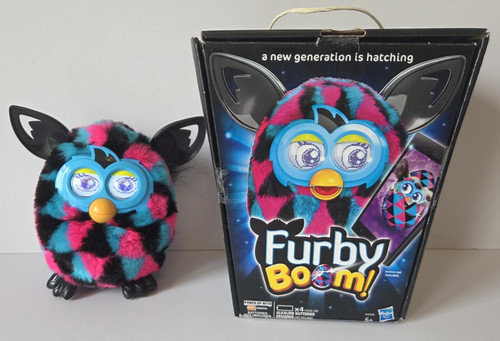 Furby boom hasbro pink - boom, &