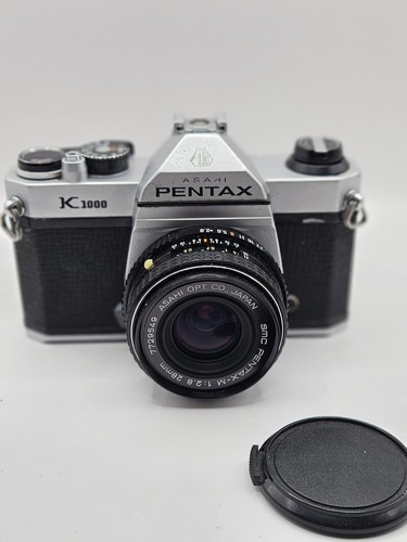 Asahi pentax k1000 slr with - asahi,