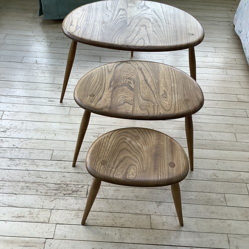 Ercol blonde elm pebble nest - ercol,
