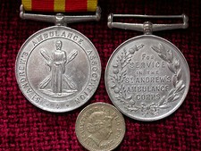 Replica Copy St. Andrew's Ambulance Association, Ambulance Corps Service Medal