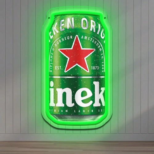 Vintage beer can - beer,
