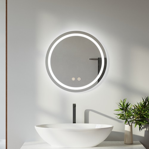 Led round bathroom - led,