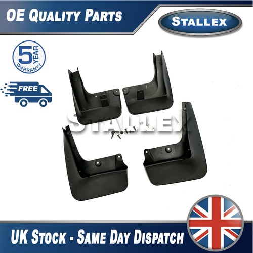 Tailored mudflaps front rear - front,