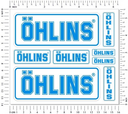 Ohlins fork shock - fork, set