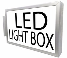Shop Sign Light Box Heavy Duty