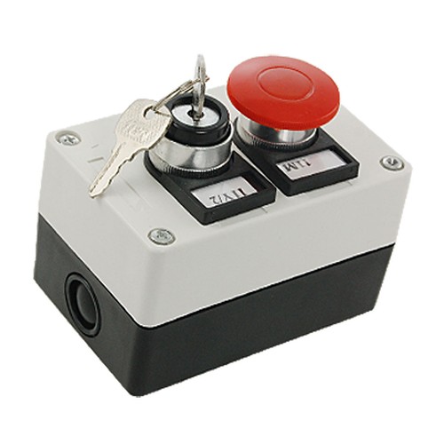 Lock key button off switch - lock,