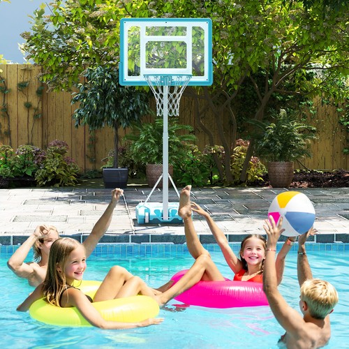 Pool basketball hoop system - hoop,