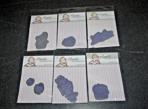 Magnolia tilda rubber stamps - magnolia,