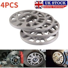 4PCs 10mm Alloy Aluminum Wheel Spacers Shims Spacer Universal 4/5 Stud Car Kit