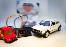 Dash Blank Plate with Built-In Voltmeter 321957087 MK1 Golf Jetta Volkswagen 