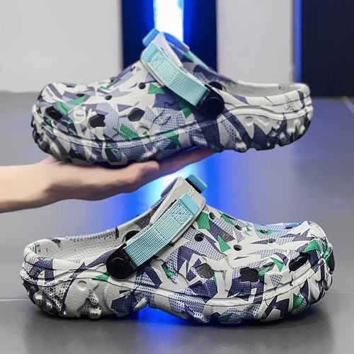 New men camo slip crocs - men’s, slip-on