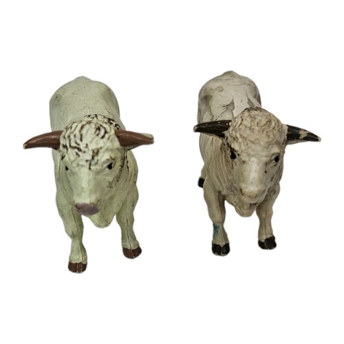 Britains ltd farm bulls oxen - britains,