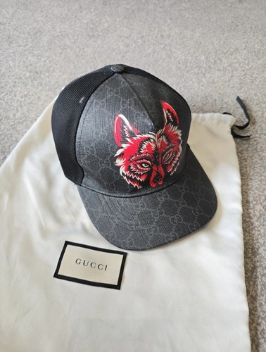 Gucci baseball cap - baseball, black