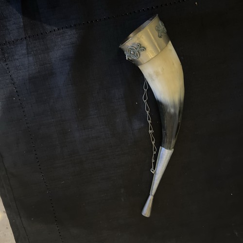 Vintage genuine drinking horn - genuine,