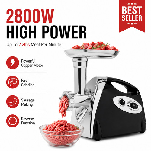 2800w electric meat grinder - 2800w,