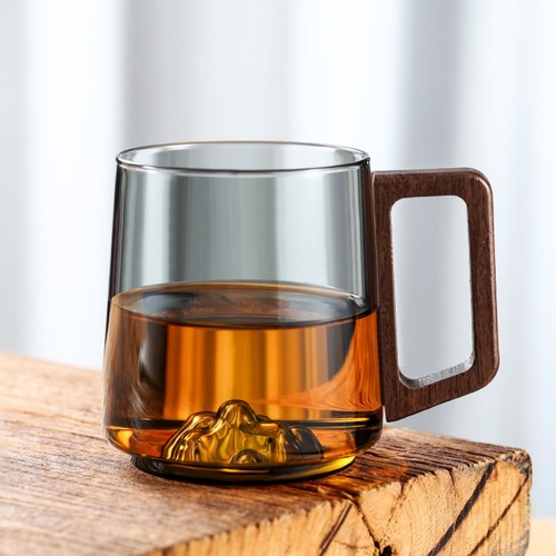 Modern glass cup - modern,