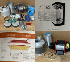 Grow Tent 60x60x140 with 4”