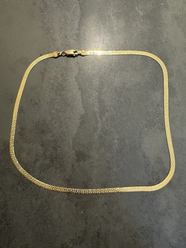 9ct yellow gold flat - gold,