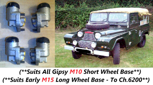 Austin gipsy gipsey gypsy - (x4),