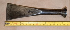160 Y/O James Howarth V-Grooved Shipwright Caulking Iron Chisel Tool Sheffield E