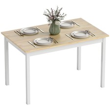 HOMCOM Dining Table Farmhouse