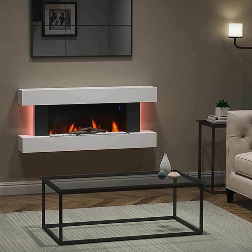 Fireplace white - 37/48/52'',