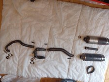 Aprilia Rrv450 with sxv engine Arrow exhaust system