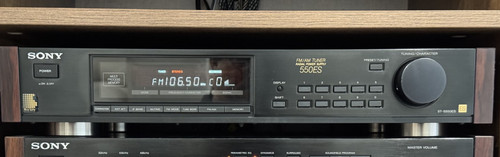 Sony s550es fm - fm, tuner