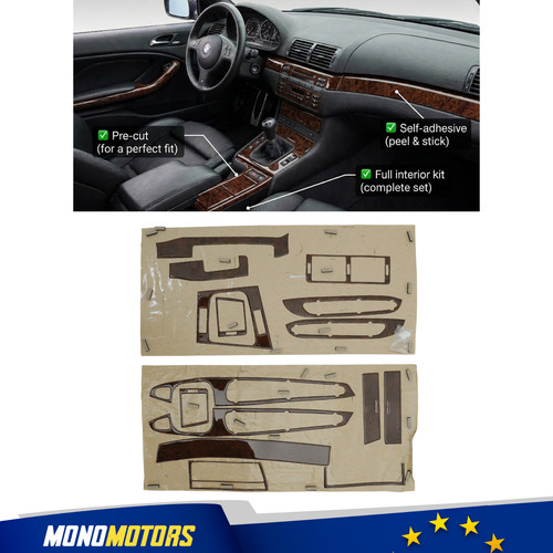 Wood trim overlay kit for - trim,
