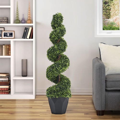 2pcs artificial spiral twist - artificial,