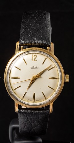 Roamer cream dial gold - roamer,